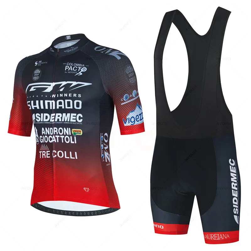 Cycling Bib Shorts - - طقم قميص ركوب الدراجات، ملابس